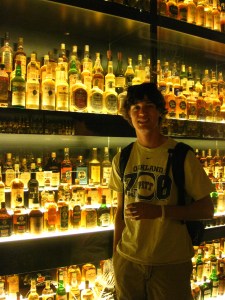 Ian and a small part of the Diageo Claive Vidiz Collection