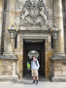 Holyrood House front door
